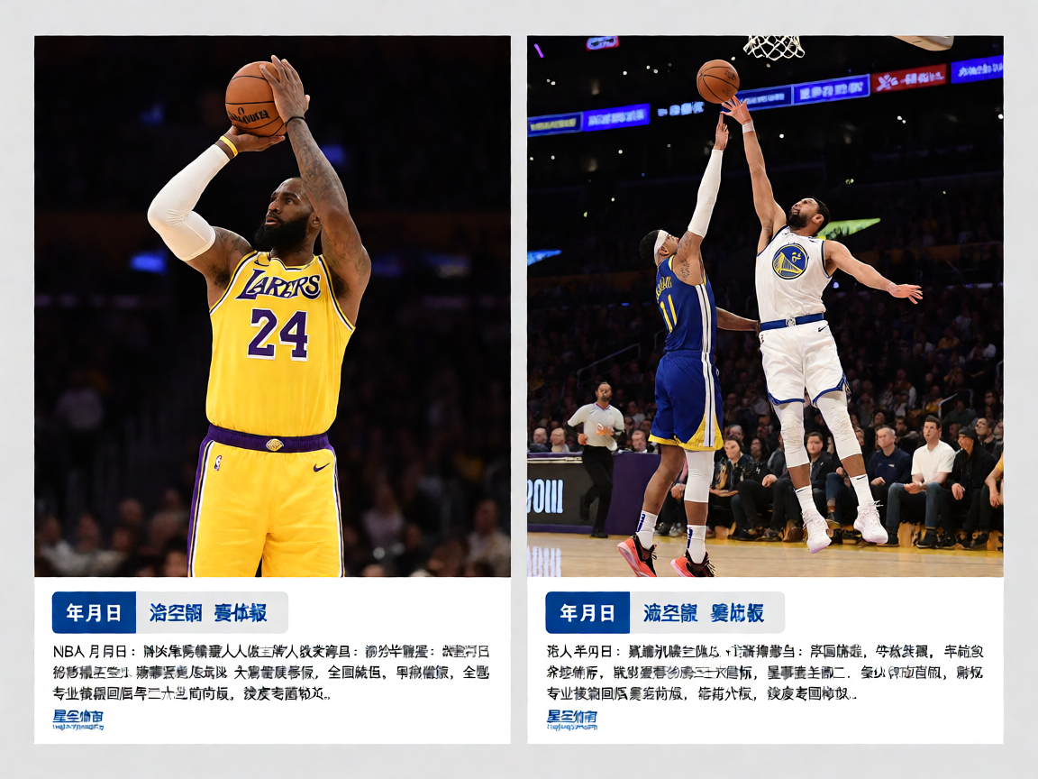 NBA常规赛湖人队比赛精彩画面